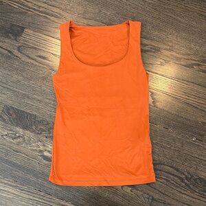 Orange Sleeveless Women's Top by Zara